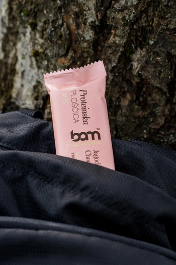 Barrette proteiche con edulcorante, Cheesecake alla fragola