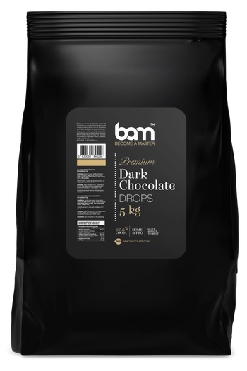 gocce di cioccolato fondente 5 kg