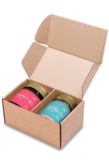 confezione regalo duo topping