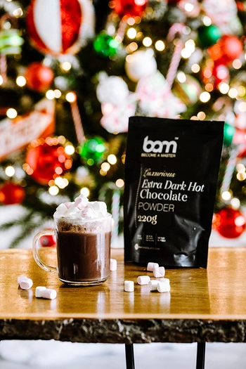 Cioccolata calda extra fondente, 220 g