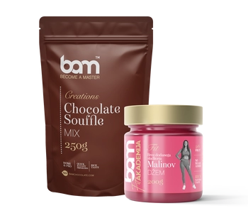 lampone con eleganza al cioccolato