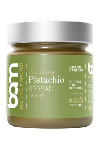 Soufflé con lampone e pistacchio