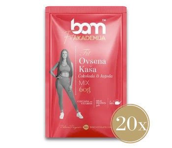 colazione fit cioccolato e fragola 20 pezzi