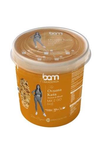 porridge proteico 2 go ananas e mango con dolcificante