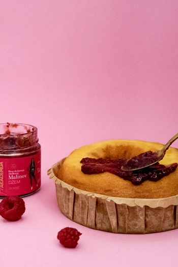 Marmellata di lamponi, senza zucchero aggiunto, 200 g