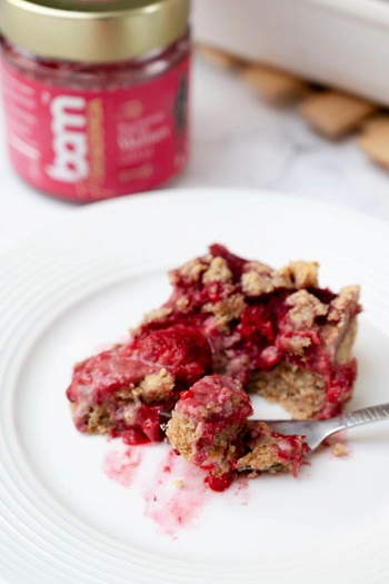 Marmellata di lamponi, senza zucchero aggiunto, 200 g
