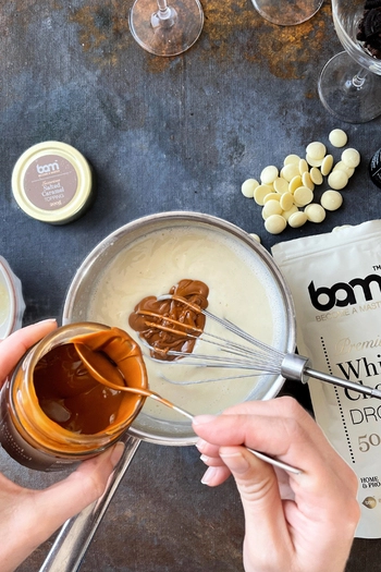 Topping al caramello salato, 200 g