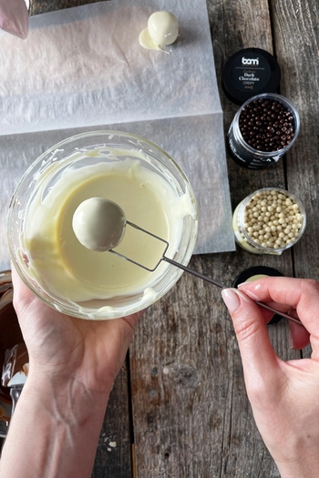 Gocce di cioccolato bianco, 250 g