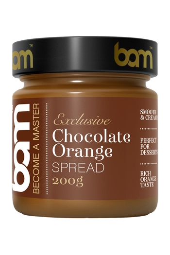 crema spalmabile al cacao con aroma di arancia 200 g