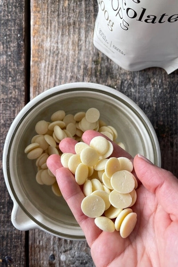 Gocce di cioccolato bianco, 5 kg