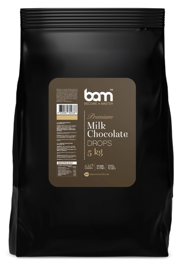 gocce di cioccolato al latte 5 kg
