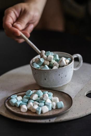 Mini Marshmallow Bianco e blu, 250 g