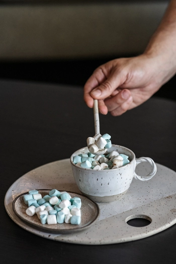 Mini Marshmallow Bianco e blu, 250 g