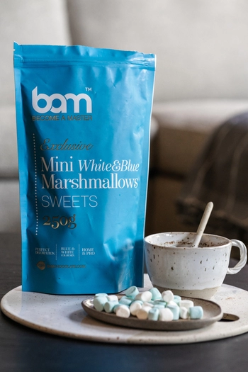 Mini Marshmallow Bianco e blu, 250 g