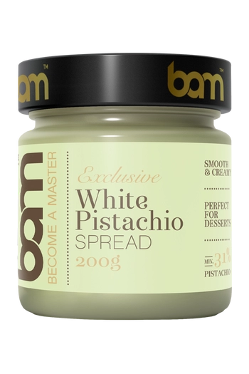 Crema spalmabile al pistacchio con cioccolato bianco, 200 g