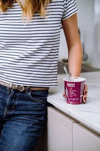 Porridge proteico 2 GO, frutti di bosco, con dolcificante