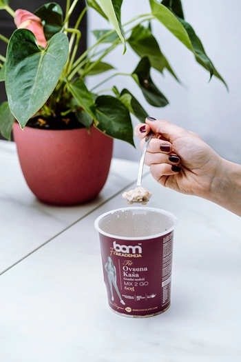 Porridge proteico 2 GO, frutti di bosco, con dolcificante