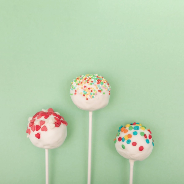 cake pops al pistacchio